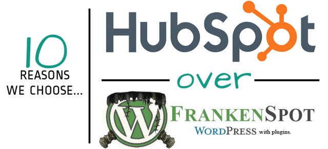 Cover image - We Chose HubSpot vs. WordPress + Plugins