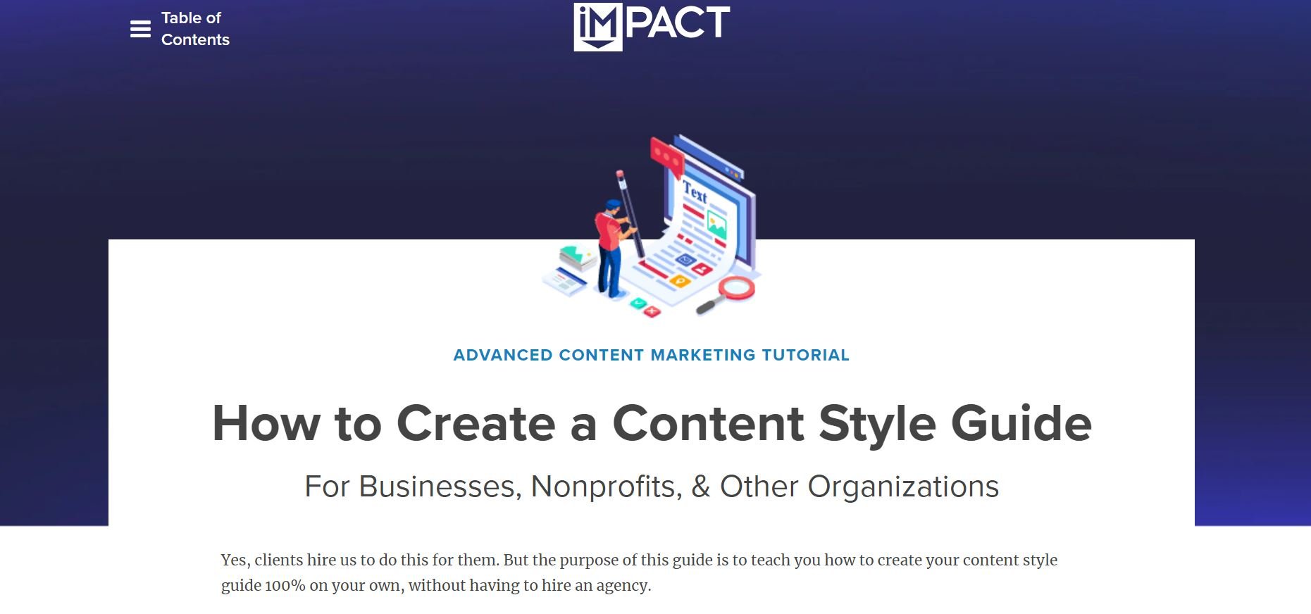 5 Great Pillar Page Examples to Spark Your Creativity (& Web Traffic)